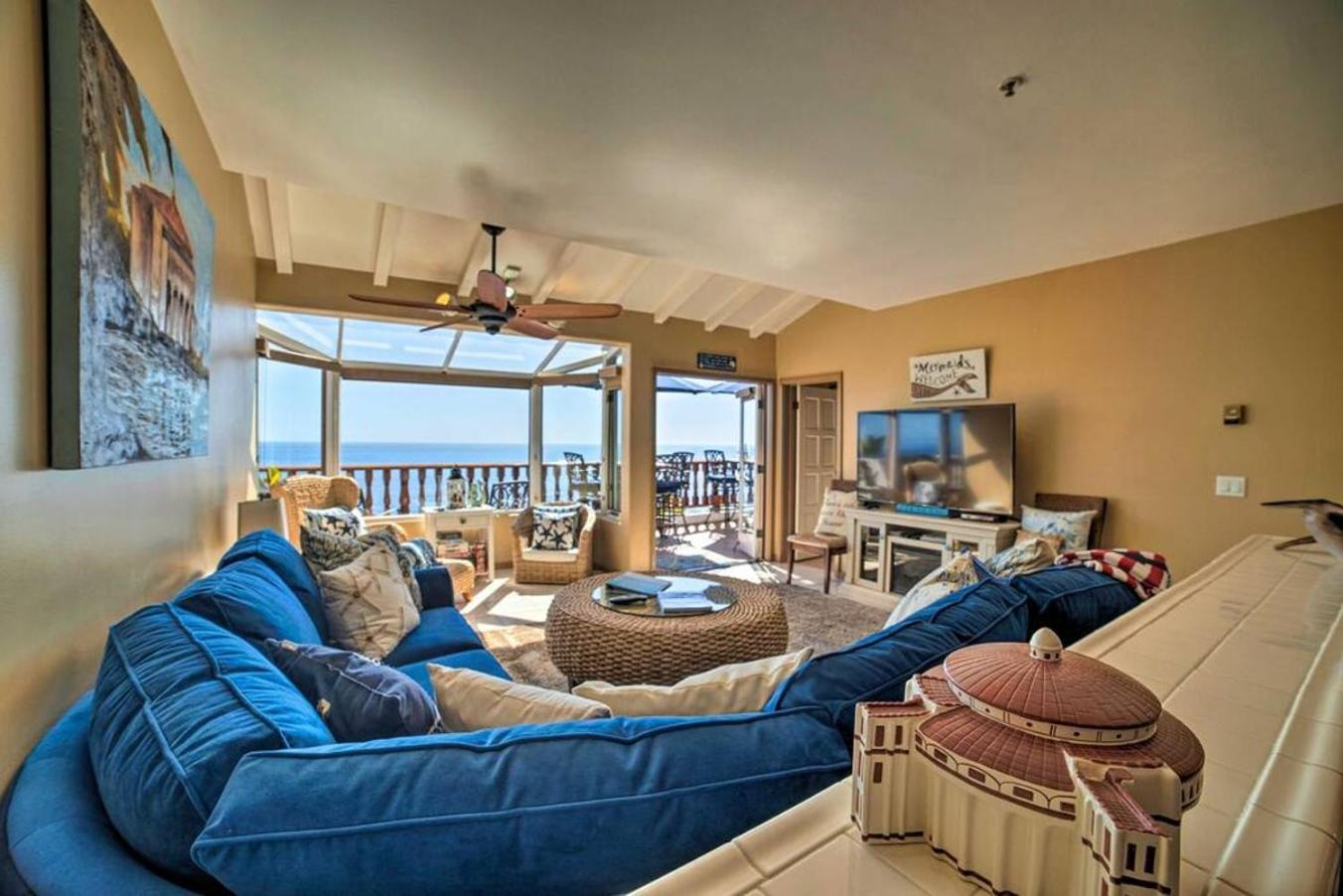Lux Oceanfront Villa With Breathtaking Views Авалон Экстерьер фото